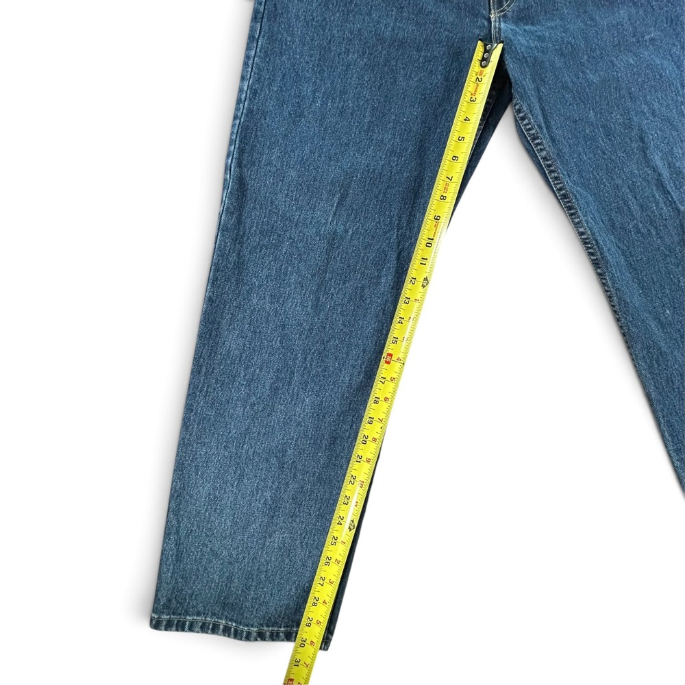 Levis 550 Mens Jeans 36x30 Relaxed Fit Medium Wash Blue 100% Cotton Denim - Picture 3 of 8
